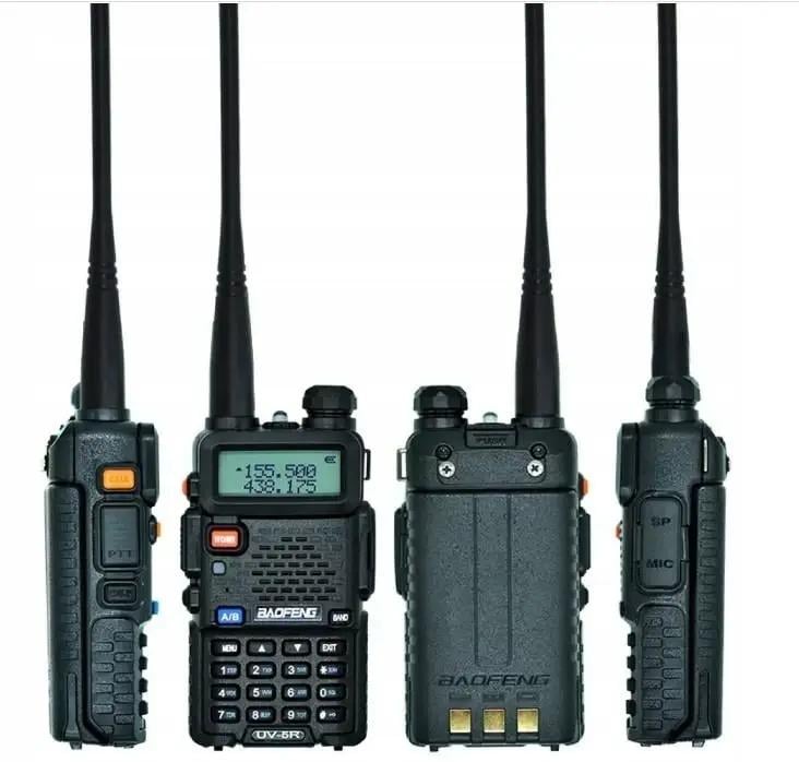 Рація Baofeng UV-5R + гарнітура Чорний (817-1) - фото 5