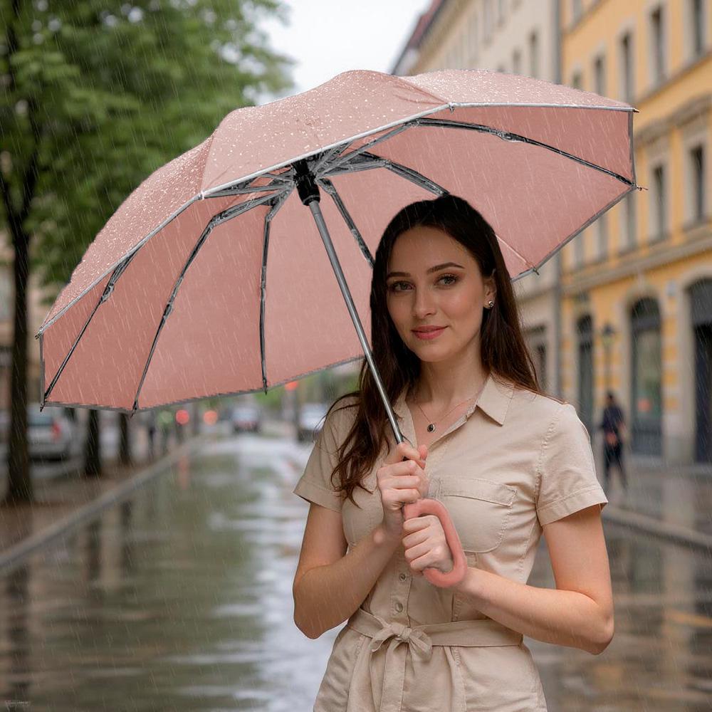 Зонтик автоматический LOSSO ClipX Розовый (521031154) - фото 3 Зонтик автоматический LOSSO ClipX Розовый (521031154) - фото 3