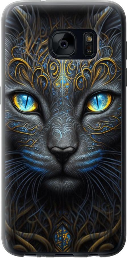 Чехол на Samsung Galaxy S7 G930F Кошка (5548t-106-42517) Чехол на Samsung Galaxy S7 G930F Кошка (5548t-106-42517)