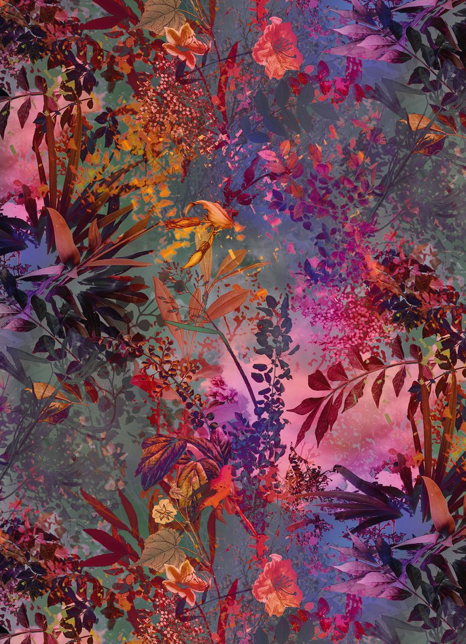 Обои Панно Komar Wild Garden бумажные моющие 184х254 см (4-211)