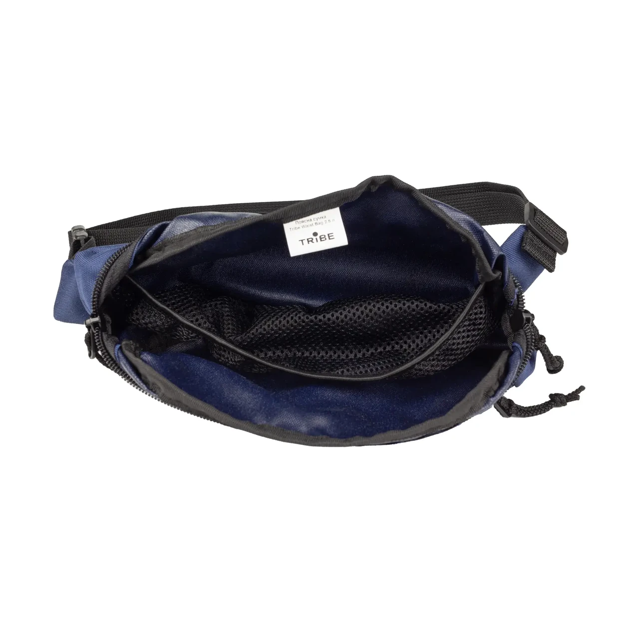 Поясна сумка Tribe Waist bag 2,5 L T-ID-0002 Blue (T-ID-0002-blue) - фото 6