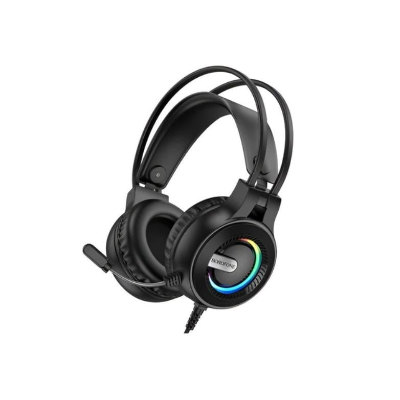 Наушники игровые проводные с микрофоном Borofone BO111 Eminent gaming Black (6941991119507) Наушники игровые проводные с микрофоном Borofone BO111 Eminent gaming Black (6941991119507)