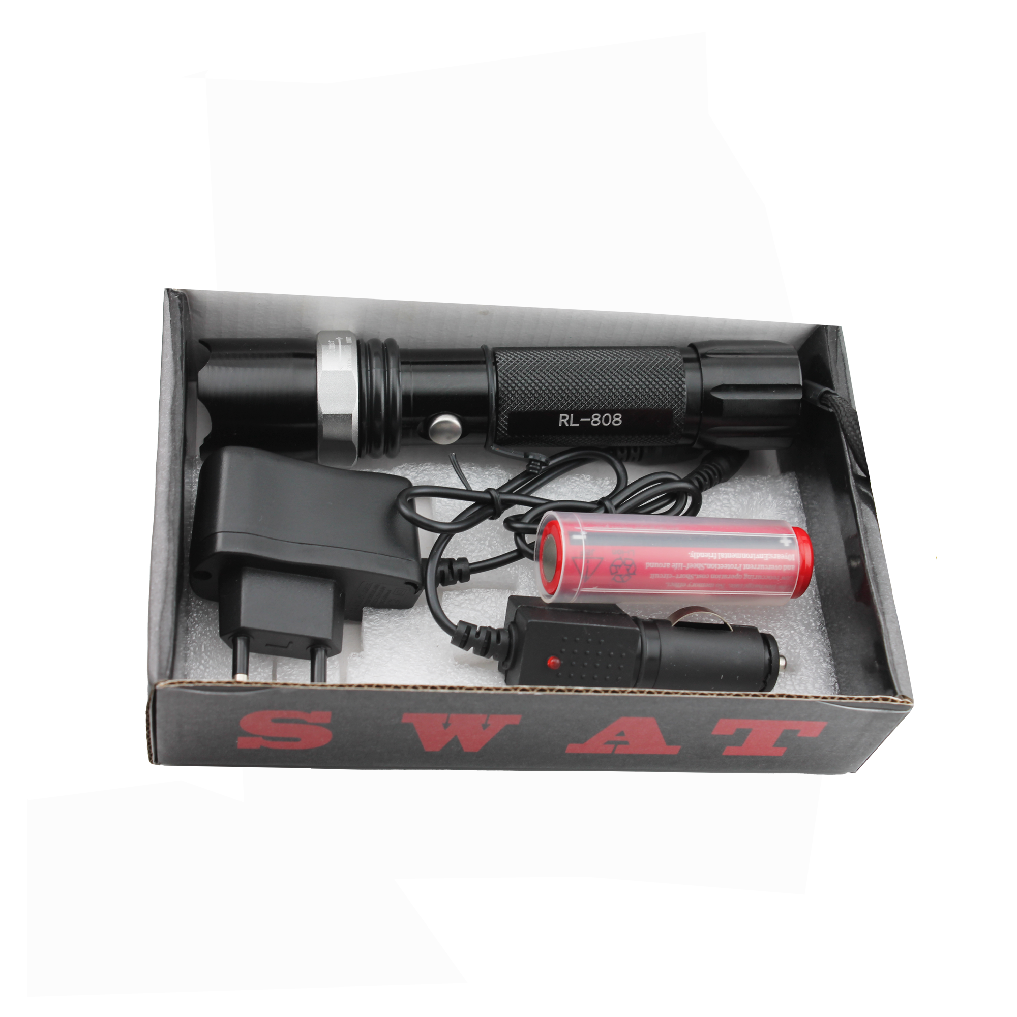 Ліхтар світлодіодний на акумуляторі 3700 mAh (17123) - фото 2