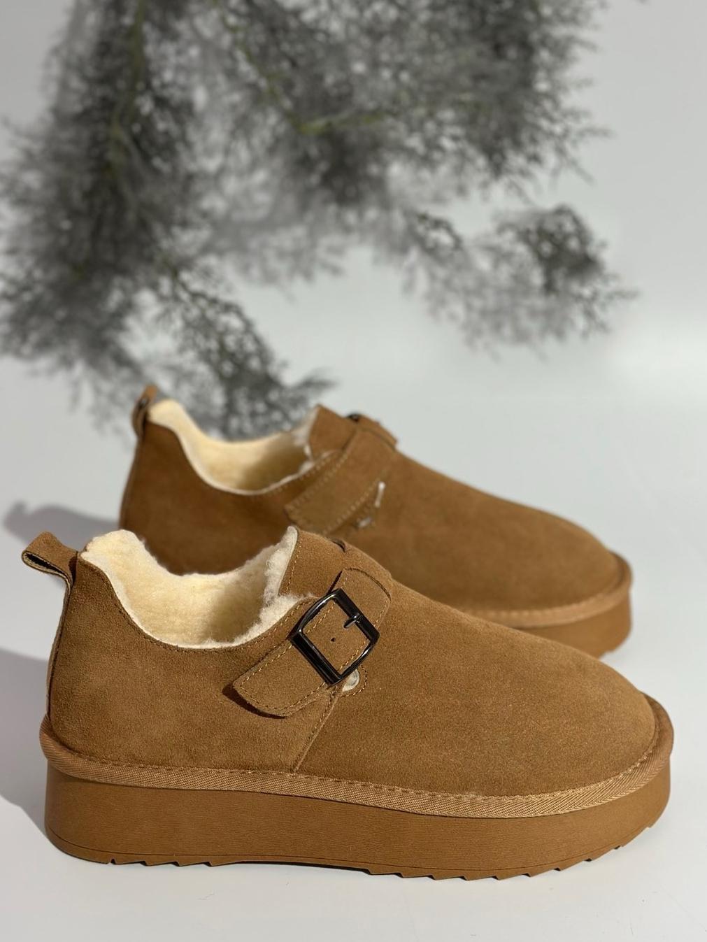 Замшевые угги на овчине Stilli UGN10-3 р. 41 Коричневый - фото 2 Замшевые угги на овчине Stilli UGN10-3 р. 41 Коричневый - фото 2