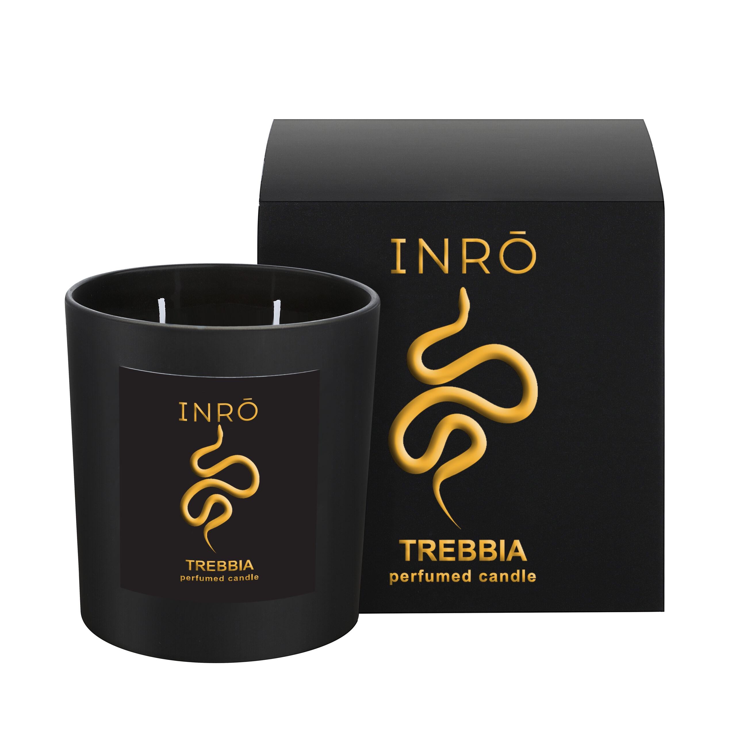 Парфумована свічка Trebbia 250 мл INRO чорна 250 мл