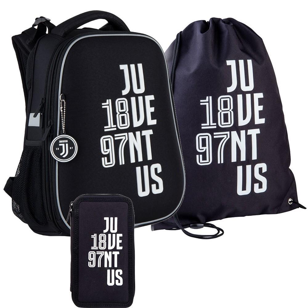 Комплект KITE Education FC Juventus SET JV21-531M рюкзак/сумка для обуви/пенал (146173)