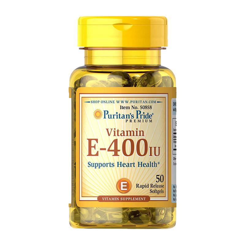 Вітамін Puritan's Pride Vitamin E-180 мг 400 IU 50 капс. (08771-01)
