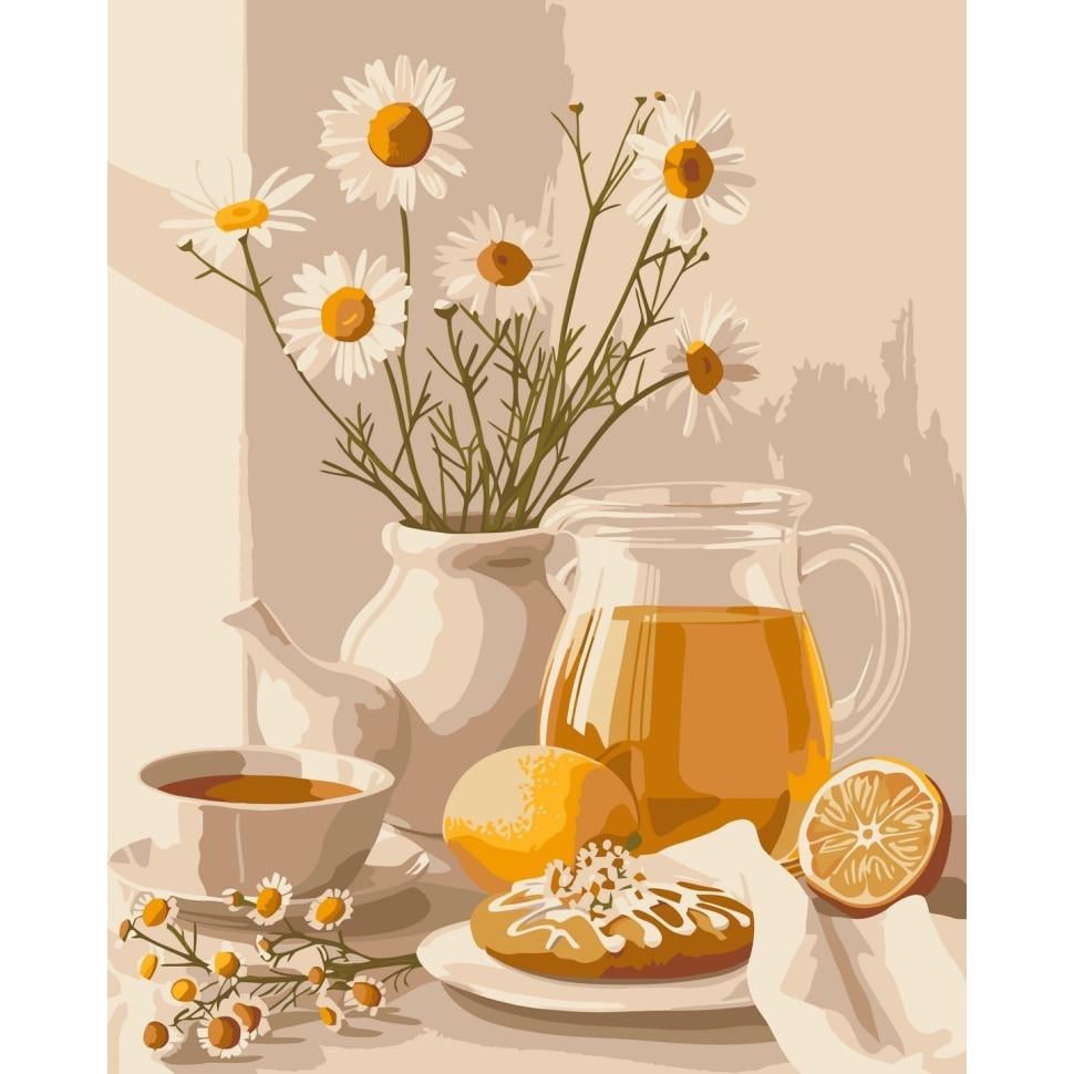 Картина по номерам ART CRAFT Тишина со вкусом ромашки 40x50 см Разноцветный (PM-194-K-1855)