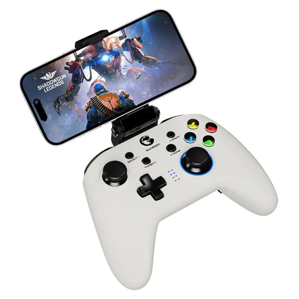 Геймпад беспроводной GameSir T4 Pro White для Nintendo/Android/iOS/Windows (2216799234) - фото 4