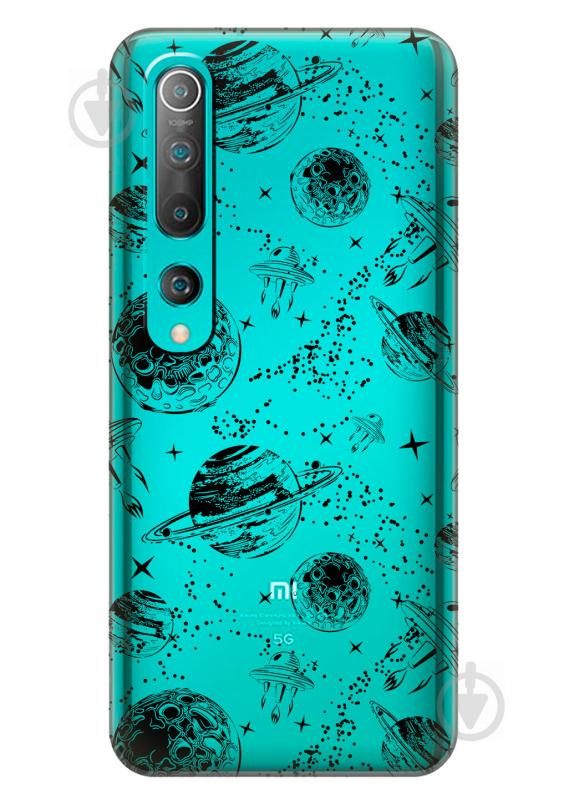 Силиконовый чехол iSwag для Xiaomi Mi 10 Космос (KS2613) Силиконовый чехол iSwag для Xiaomi Mi 10 Космос (KS2613)