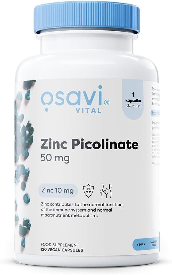 Піколінат цинку Osavi Zinc Picolinate 50 мг 120 капс.