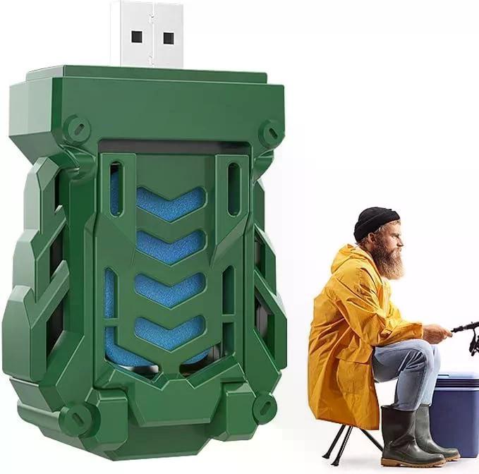 Репелент від комарів портативний Mini USB Green (94y-ypx-z89) - фото 2