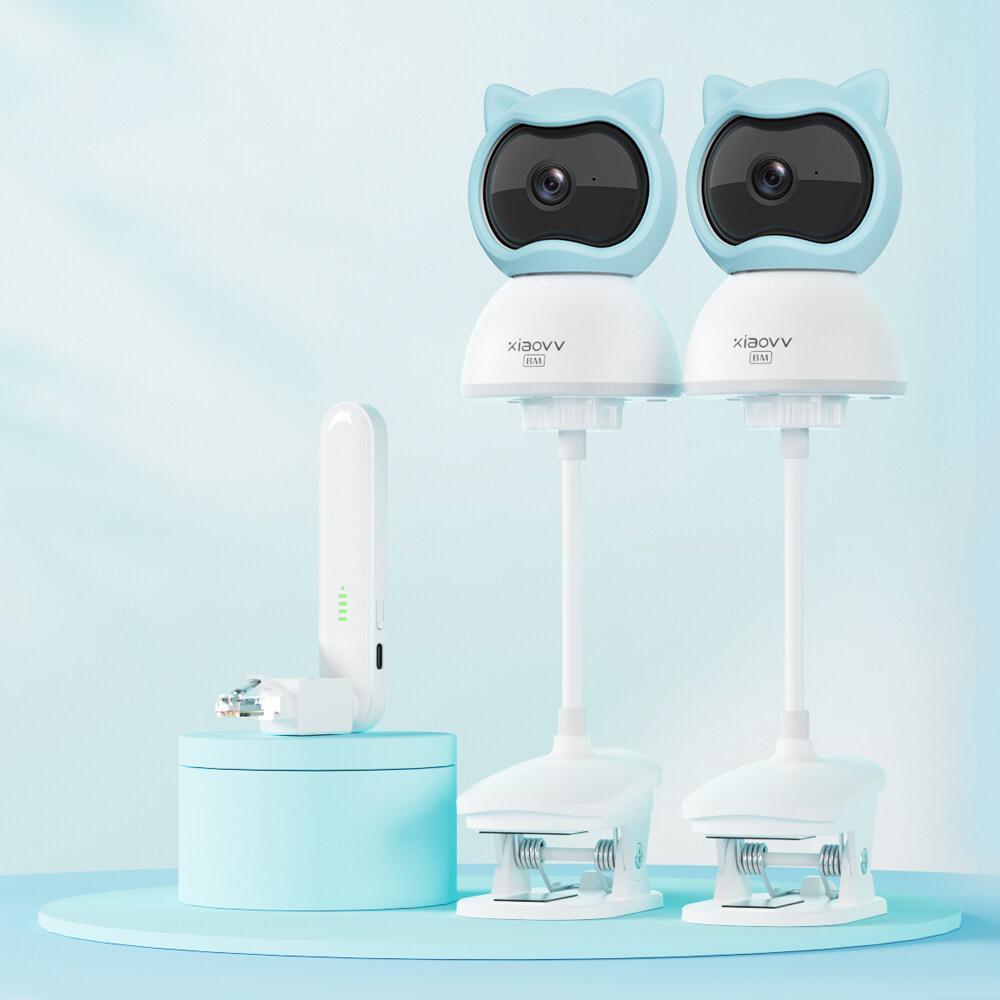 Відеоняня Xiaovv Q2BM на прищепці Блакитний (28780644) - фото 4 Відеоняня Xiaovv Q2BM на прищепці Блакитний (28780644) - фото 4