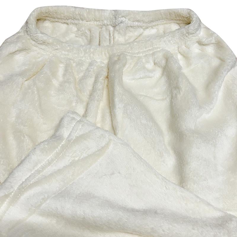 Комплект женской пижамы Bear рубашка с длинным рукавом и штанами фланелевая теплая L Brown - фото 4 Комплект женской пижамы Bear рубашка с длинным рукавом и штанами фланелевая теплая L Brown - фото 4