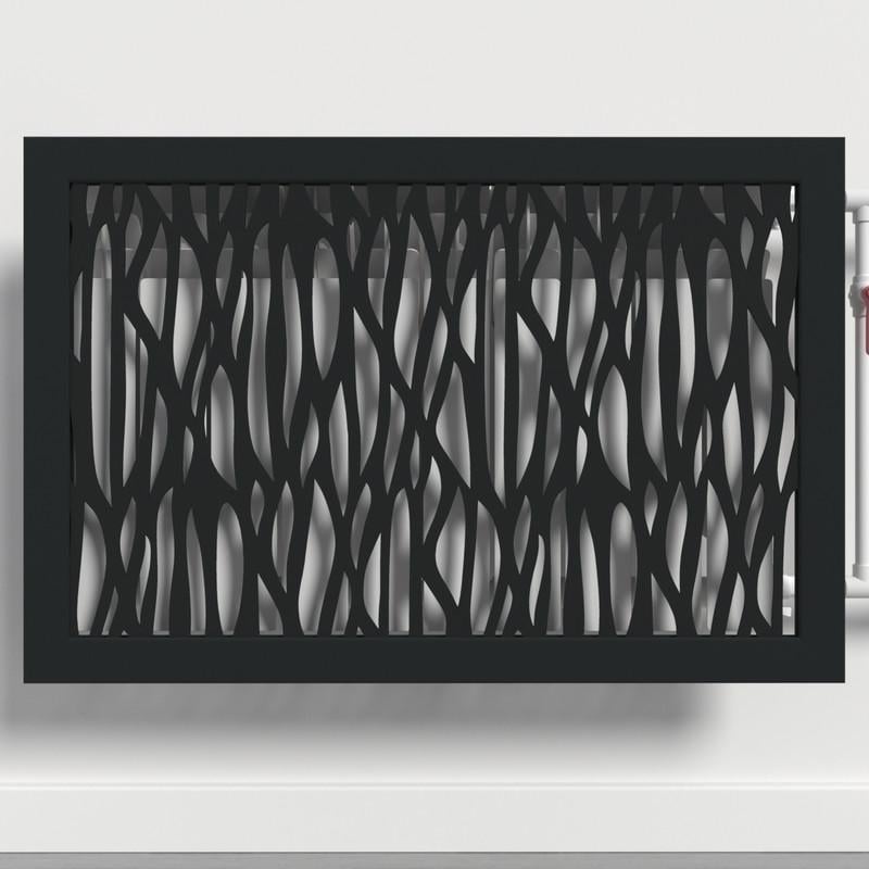 Решетка-экран на батарею SMARTWOOD 600 мм Чорный (R20952107) Решетка-экран на батарею SMARTWOOD 600 мм Чорный (R20952107)