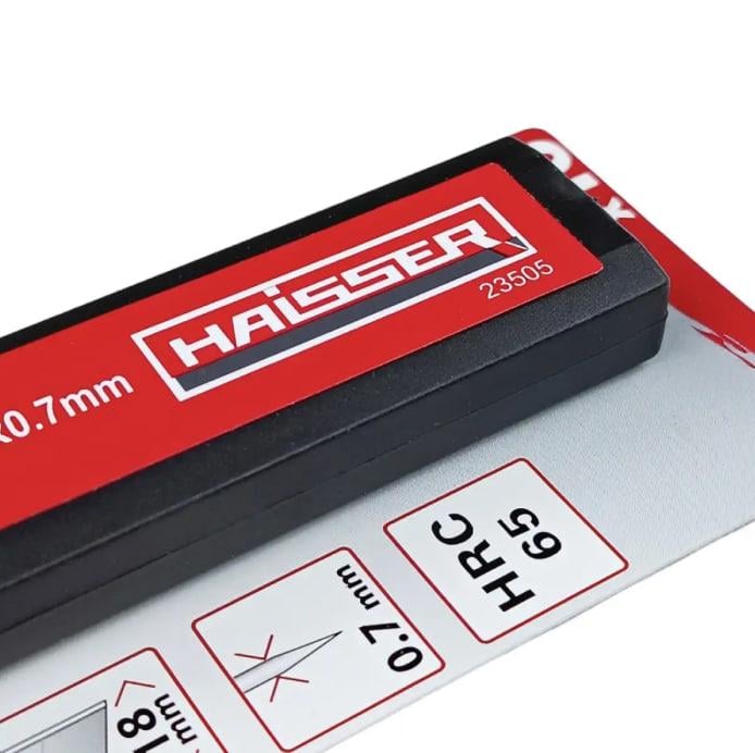 Лезвия сегментные для ножа Haisser 23505 18 мм 10 шт. - фото 4 Лезвия сегментные для ножа Haisser 23505 18 мм 10 шт. - фото 4