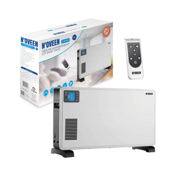 Конвектор Noveen CH9000 LCD SMART 2300 Вт Белый (29225252)