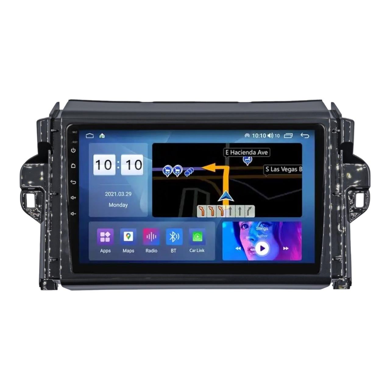 Магнітола штатна Mekede M300S для Toyota Fortuner 2 2015-2018 SW4 2016+ F1/W1 9" (2226403533)