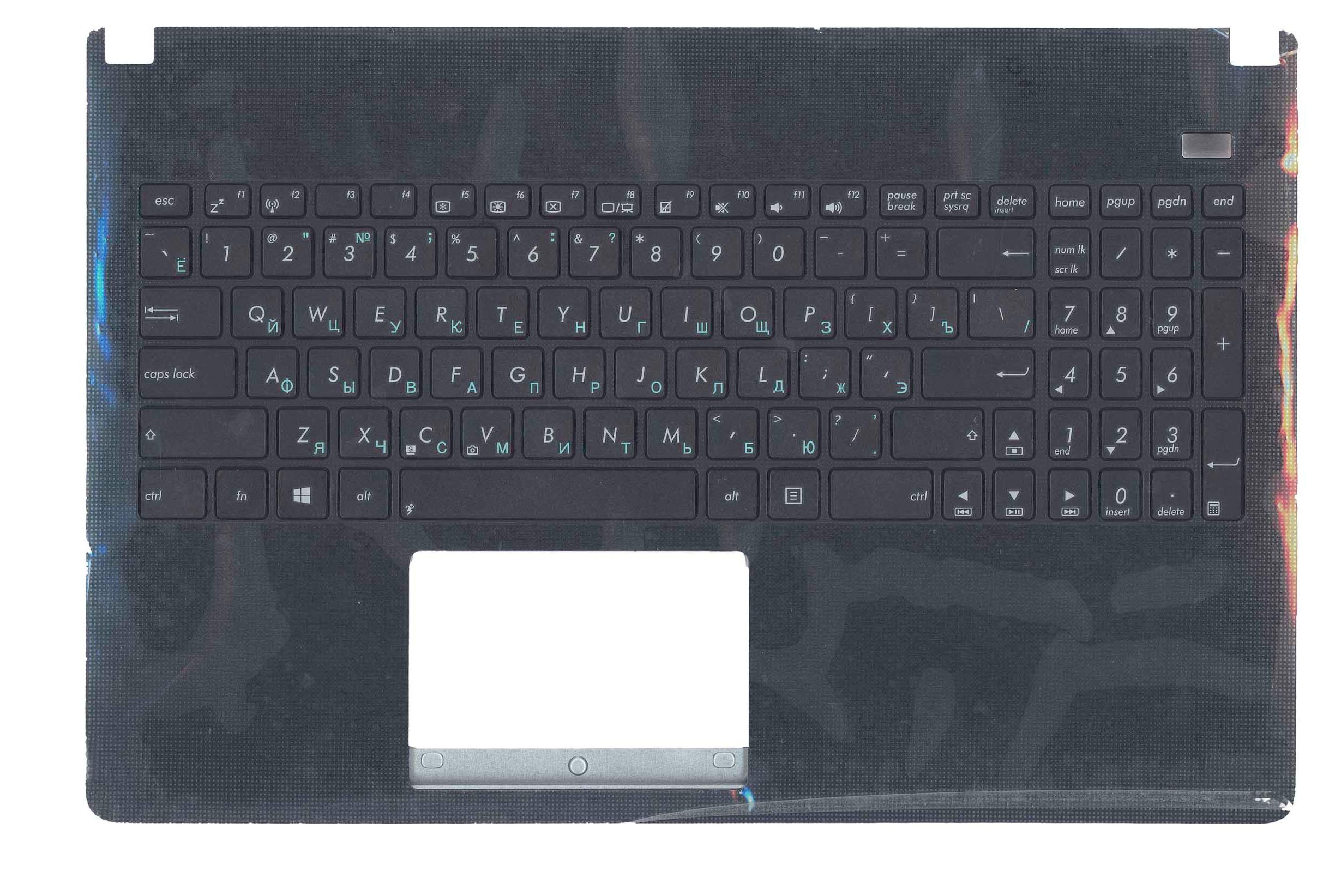 Клавиатура для ноутбука Asus X501A Black TopCase Black