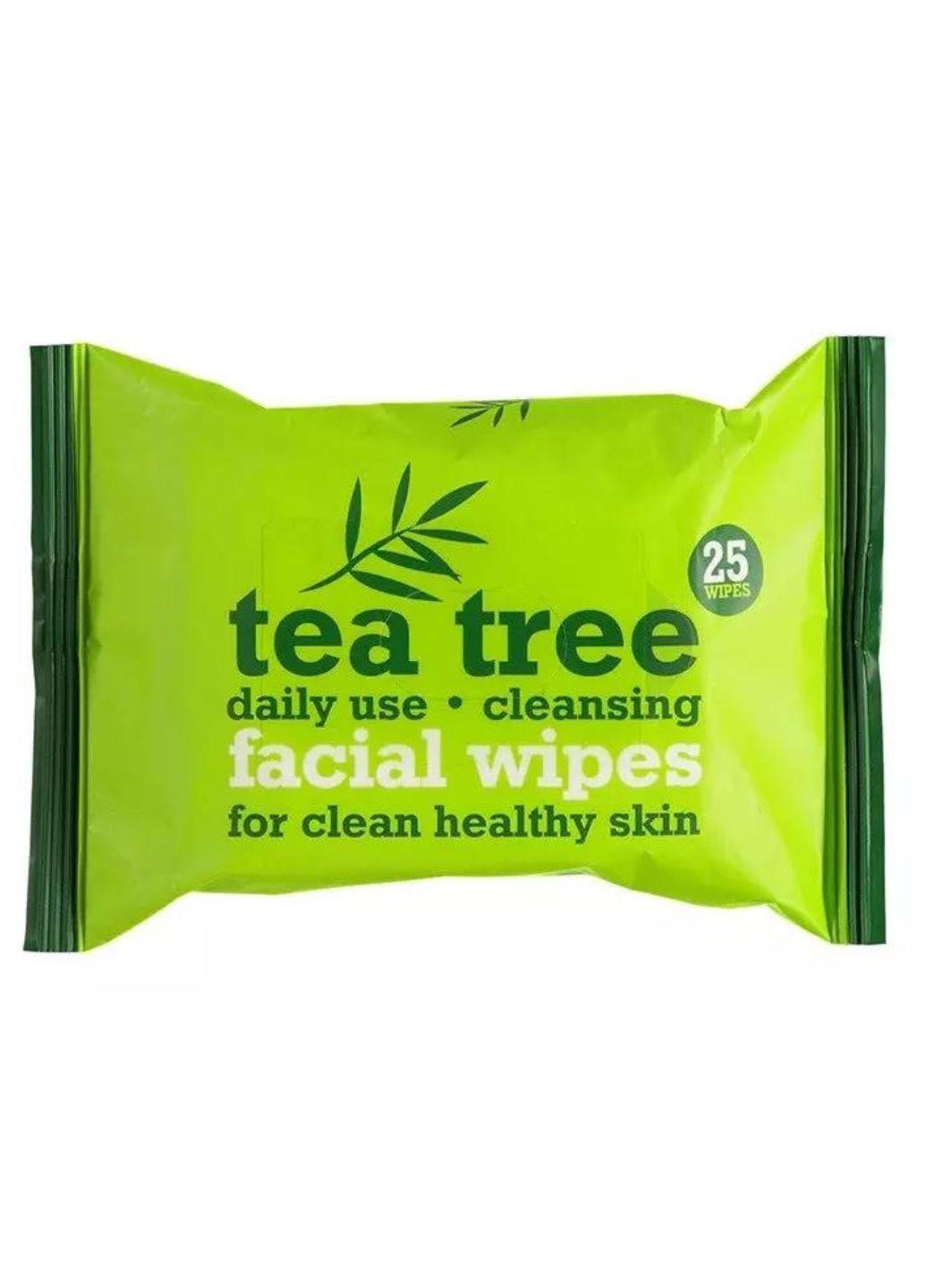 Серветки для зняття макіяжу Xpel Tea Tree 25 шт.