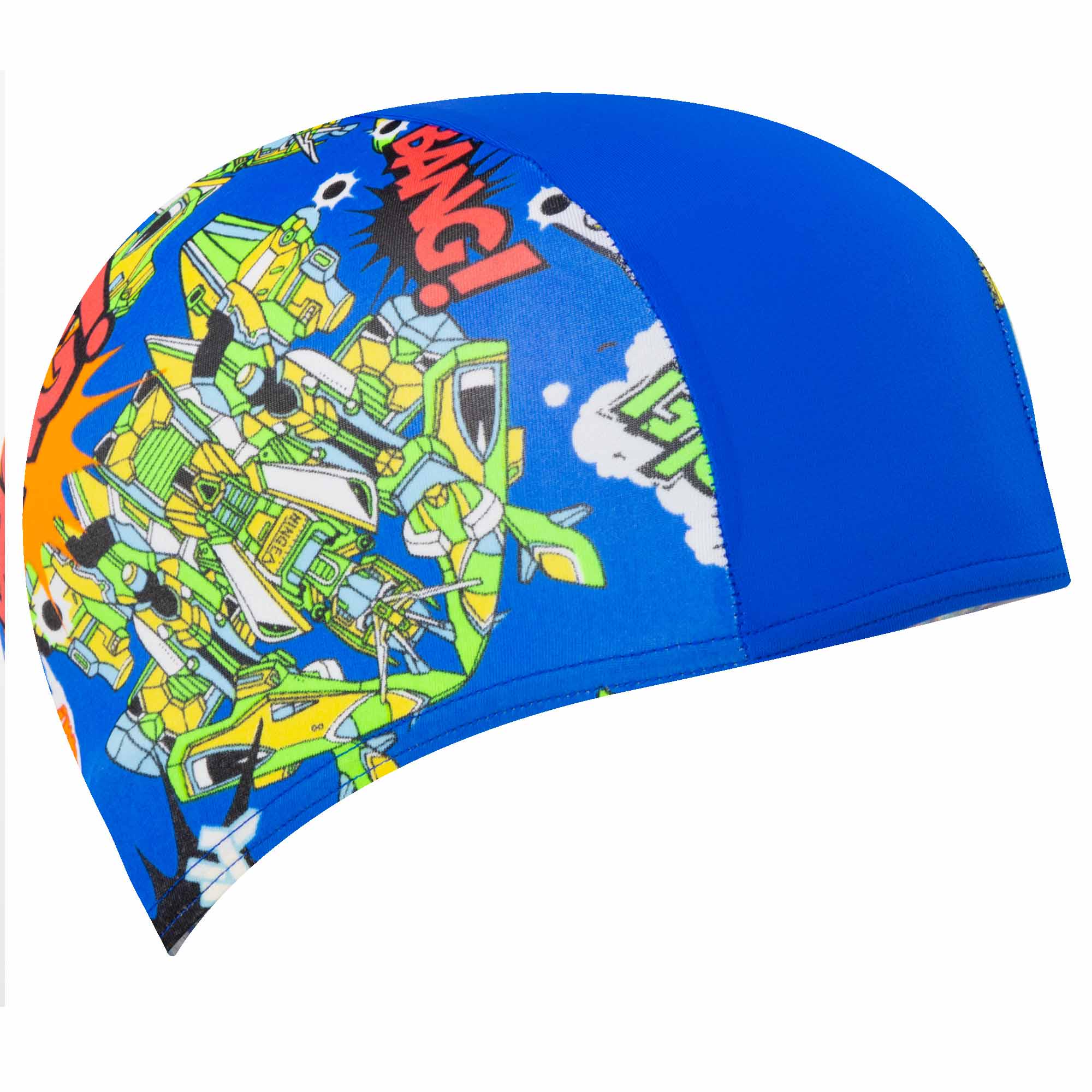 Шапочка для плавання для дорослих YINGFA C0076 текстильна Темно-синій/Білий (C0076_Темно-синий-белый) - фото 2 Шапочка для плавання для дорослих YINGFA C0076 текстильна Темно-синій/Білий (C0076_Темно-синий-белый) - фото 2