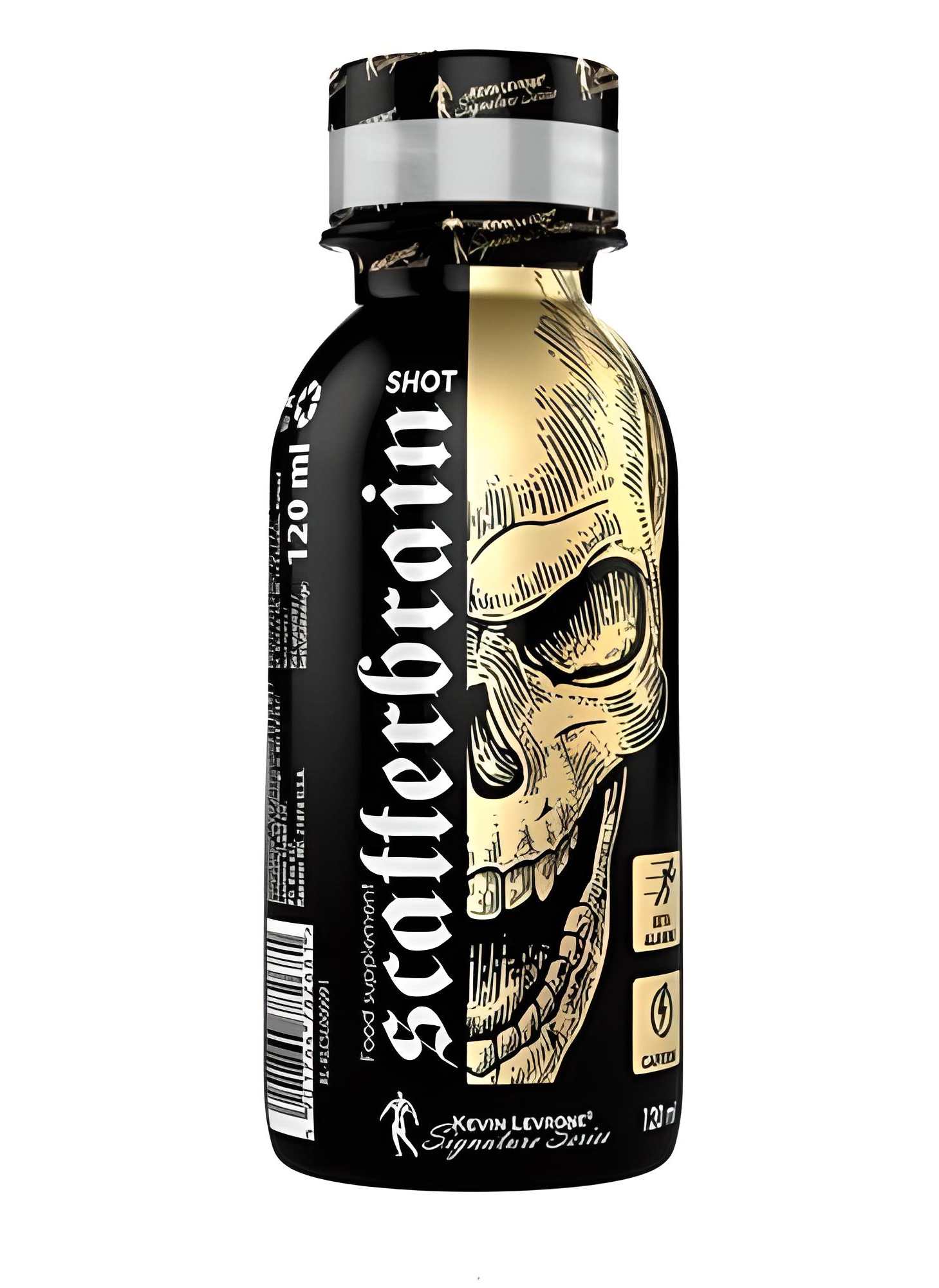 Комплекс до тренировки Kevin Levrone Scatterbrain shot 120 мл Orange/Citrus