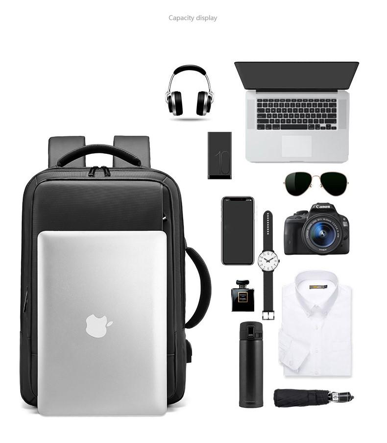 Городской рюкзак для ноутбука водонепроницаемый 30 л (23447612) - фото 7 Городской рюкзак для ноутбука водонепроницаемый 30 л (23447612) - фото 7