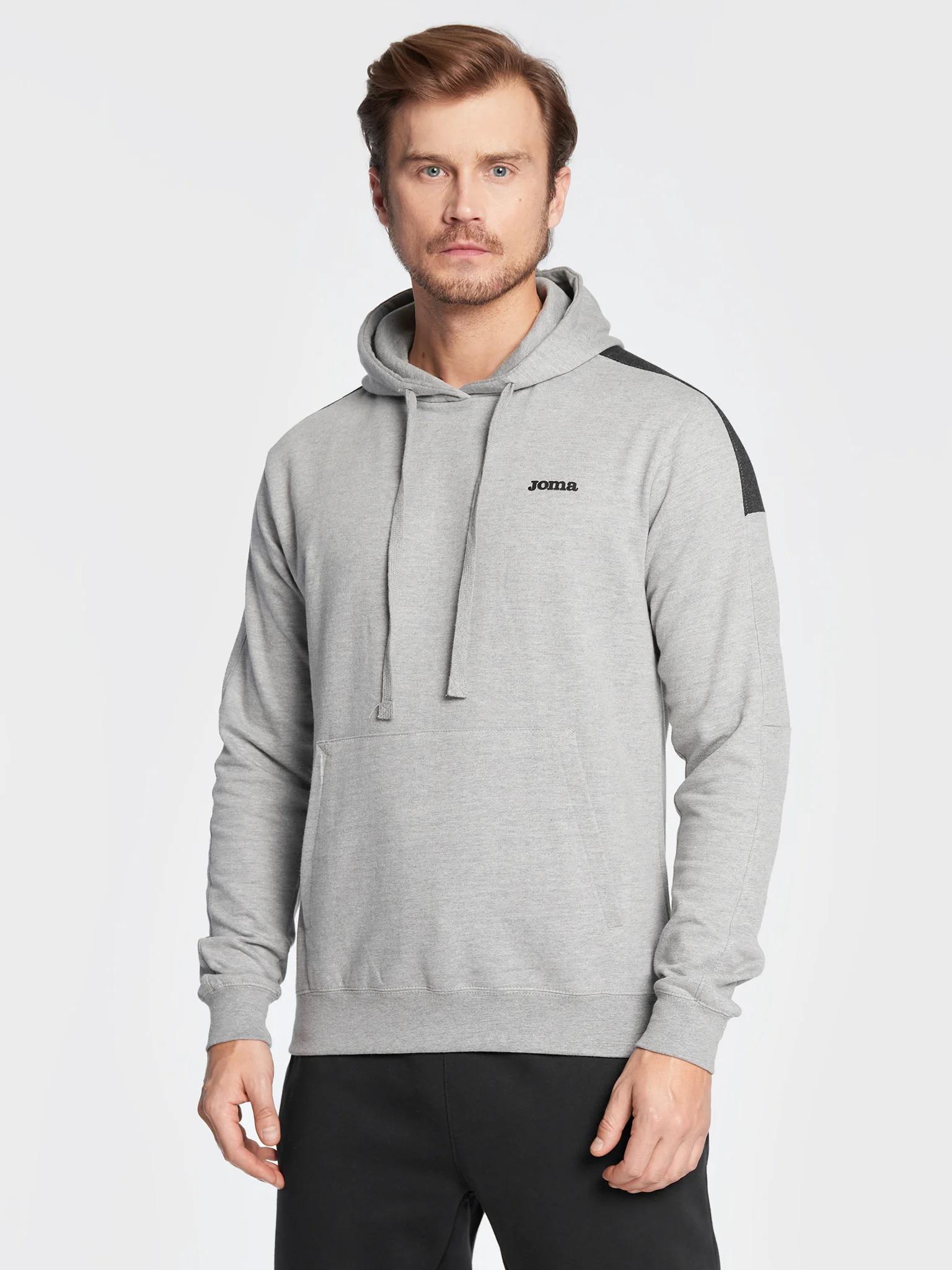 Реглан Joma 102545.280 Urban Street Hoodie L Melange Grey (8445456075226) - фото 1