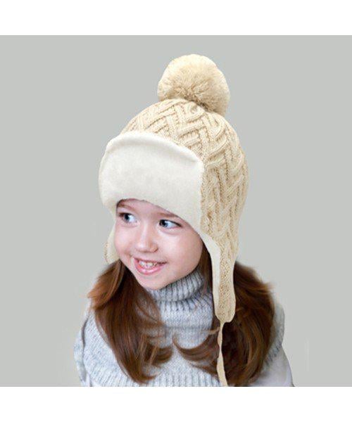 Шапка детская Elf Мануэла р. 48 Бежевый (OK001524)