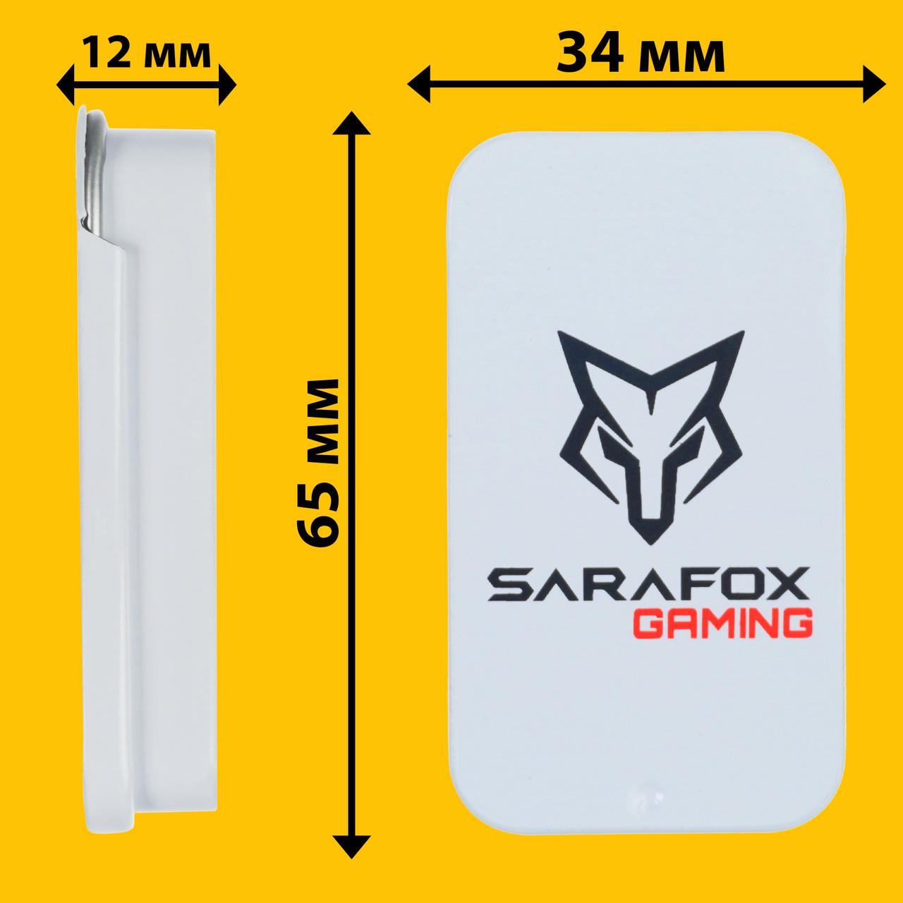 Коробочка для хранения напальчников игровых Sarafox металл (1949372256) - фото 2 Коробочка для хранения напальчников игровых Sarafox металл (1949372256) - фото 2