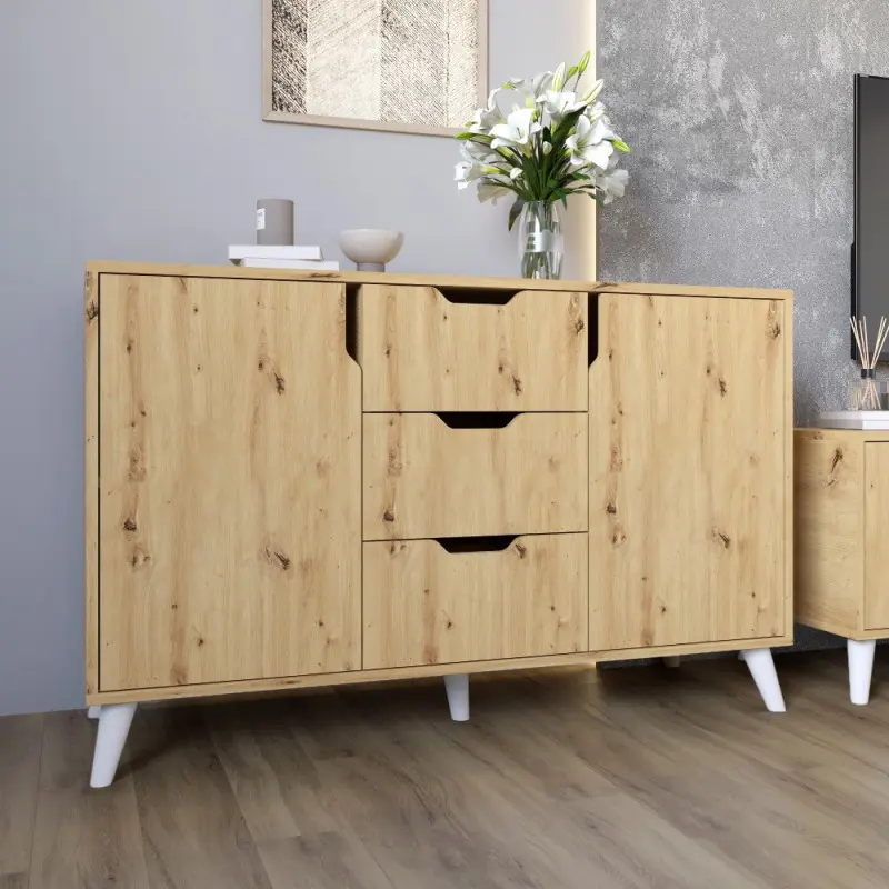 Комод Еверест Борн 1200 Дуб артизан (26854566)