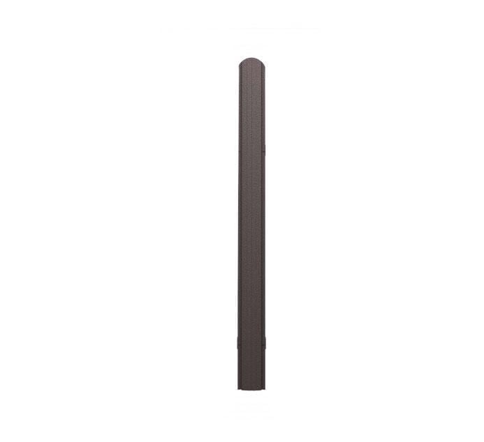 Штакетник металлический 105 мм 1,2м Ral8019/Темно-коричневый (h56811)