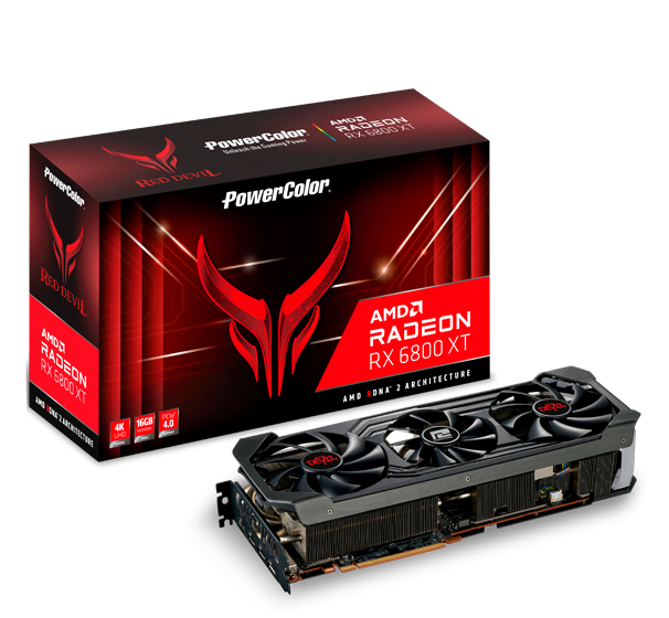 Відеокарта POWERCOLOR Radeon RX 6800 XT 16 GB Red Devil (866)