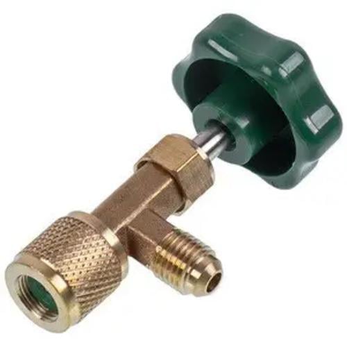 Кран CT-341 для заправки фреона R600A/R134A/R12 резьба 11 мм