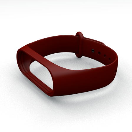 Ремешок для фитнес браслета Xiaomi Mi Band 3 4 Bordo