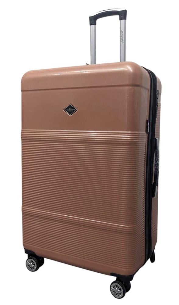 Валіза велика Lee Cooper 32203 полікарбонат L Рожеве золото