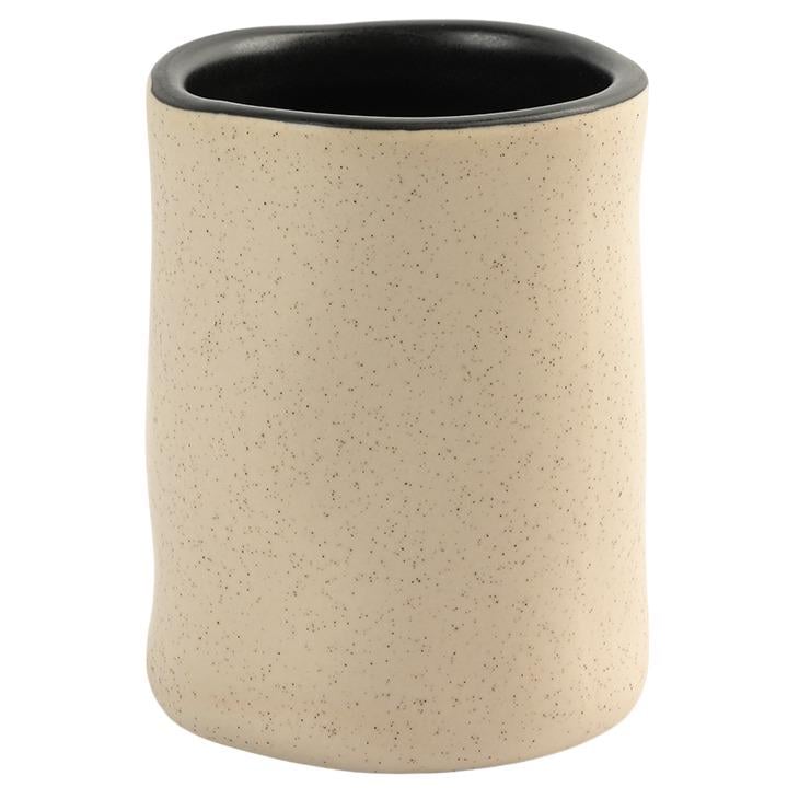 Стакан для зубних щіток настільний MVM Porto BA-33 Бежевий (250838)