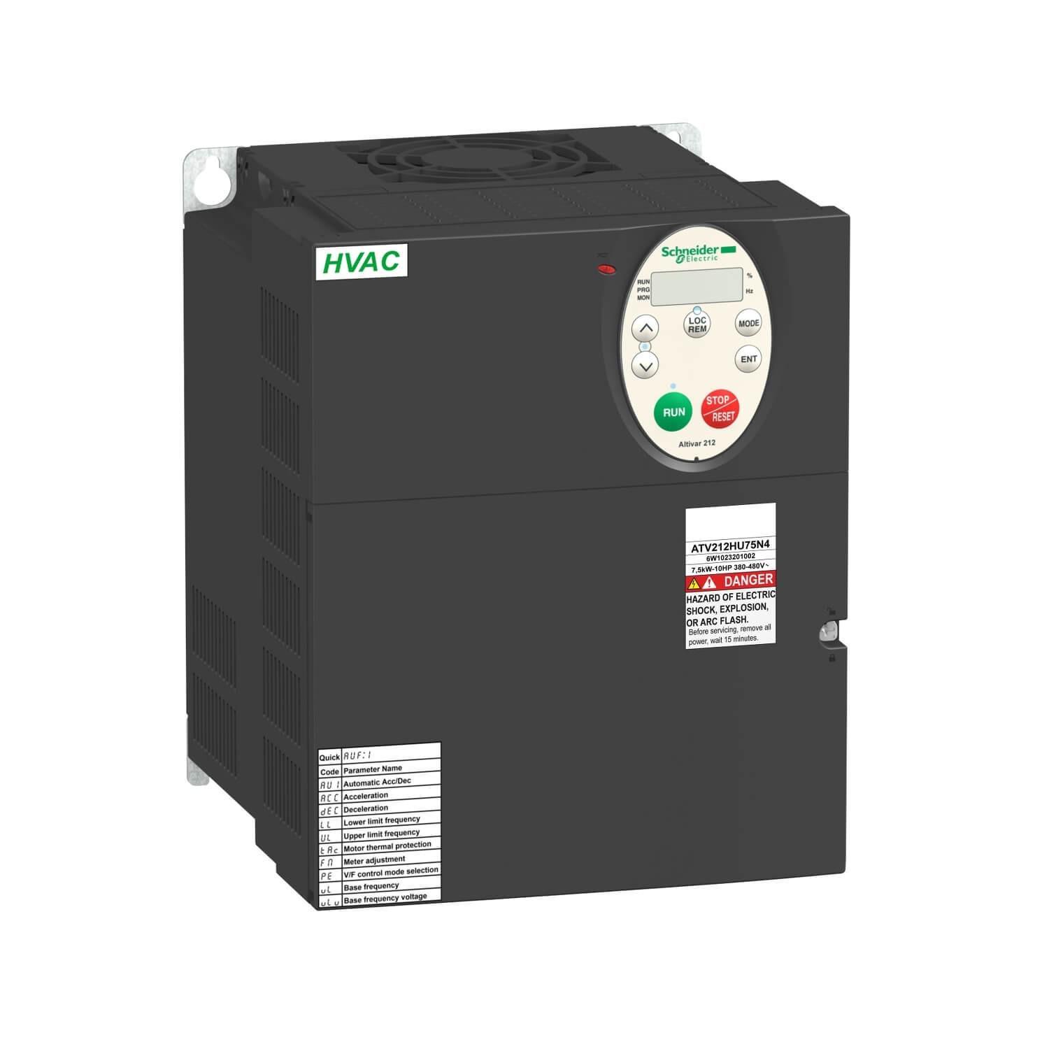 Перетворювач частоти Schneider Electric ATV212 7,5 кВт (ATV212HU75N4)