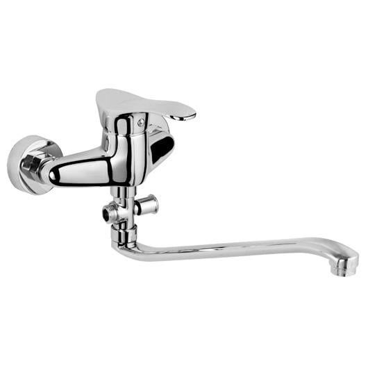 Смеситель для ванны RJ SAMUEL Z076-9A однорычажный Хром (134126)