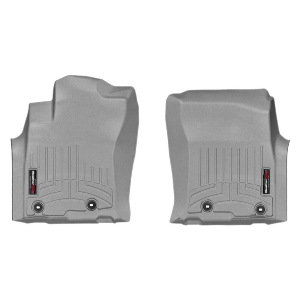 Коврики WeatherTech в салон Toyota Land Cruiser Prado 150 2013- с бортиком передние 2 шт. Серый (464931)