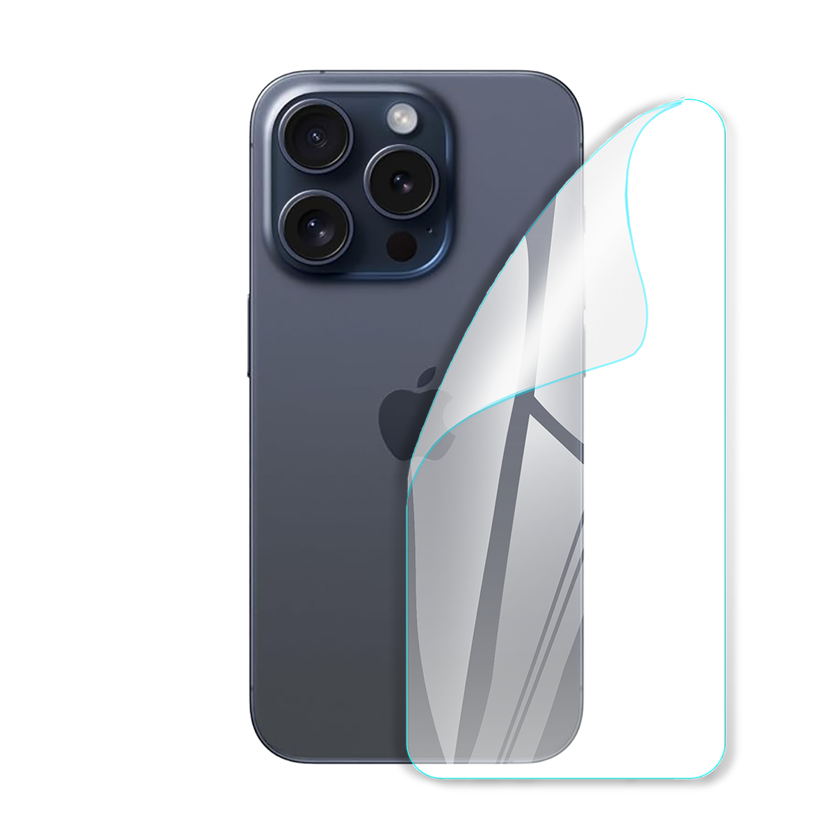 Защитная полиуретанова глянцевая пленка Medium Armor на корпус смартфона Apple iPhone 15 Pro Max (PF-M02CSG-002-026)