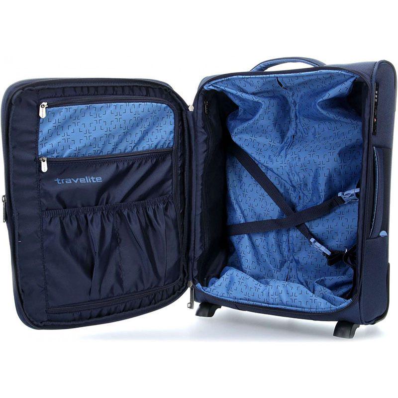 Валіза на 2 колесах Travelite Capri S 41/50 л Navy (TL089807-20) - фото 6 Валіза на 2 колесах Travelite Capri S 41/50 л Navy (TL089807-20) - фото 6
