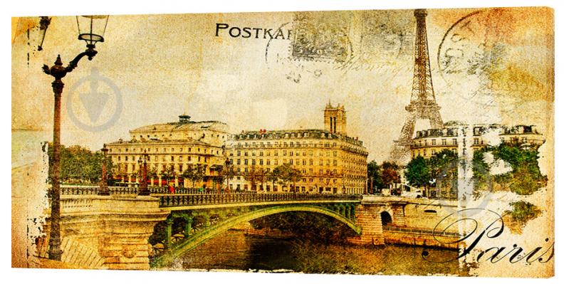 Картина на холсте Декор Карпаты Города 50х100 см (g511)