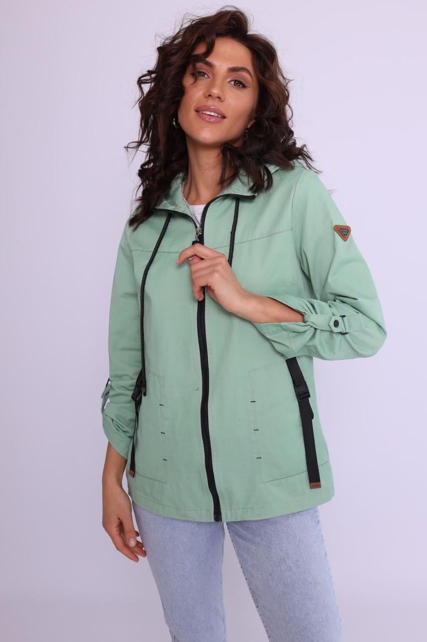 Женская летняя куртка 5XL Оливковый