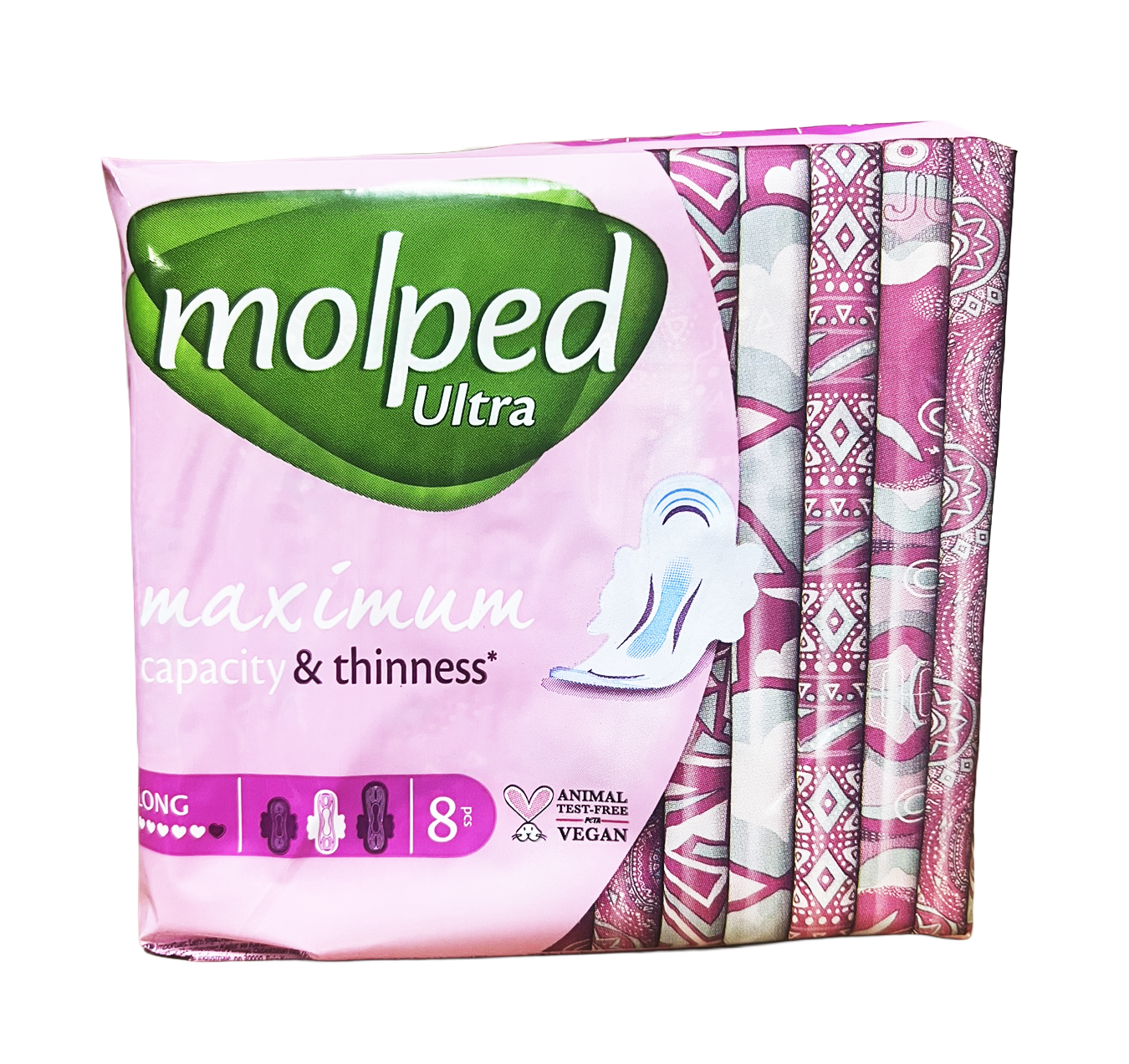 Гигиенические прокладки Molped Ultra Длинные 8 шт. (130480)