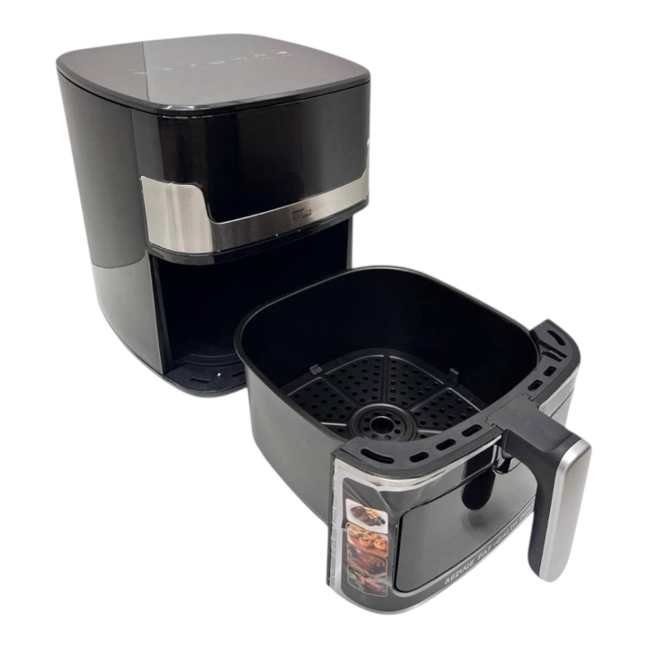 Аерофритюрниця-мультипіч Zepline ZP-215 з антипригарним покриттям та сенсорним дисплеєм 3500 Вт 8 л (є292) - фото 4 Аерофритюрниця-мультипіч Zepline ZP-215 з антипригарним покриттям та сенсорним дисплеєм 3500 Вт 8 л (є292) - фото 4