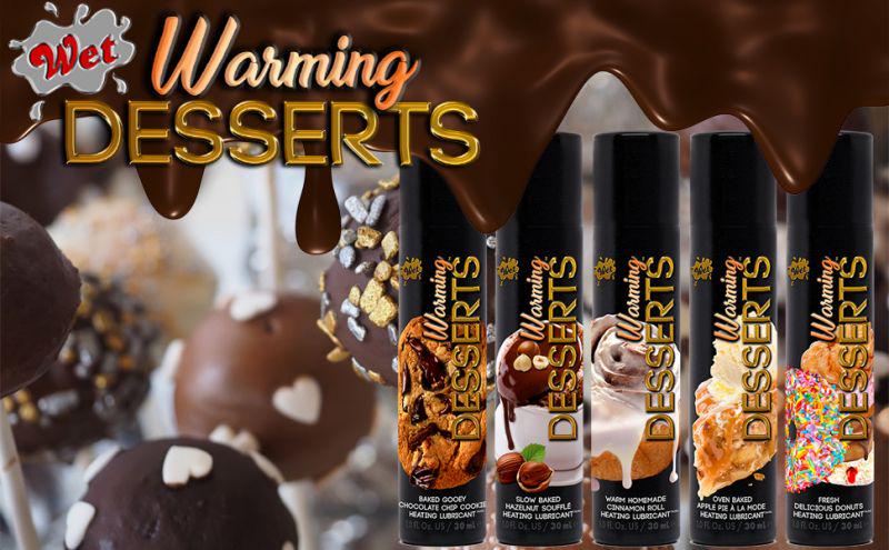 Їстівний лубрикант 4в1 WET Warming Desserts Slow Baked Hazelnut Souffle 89 мл - фото 2