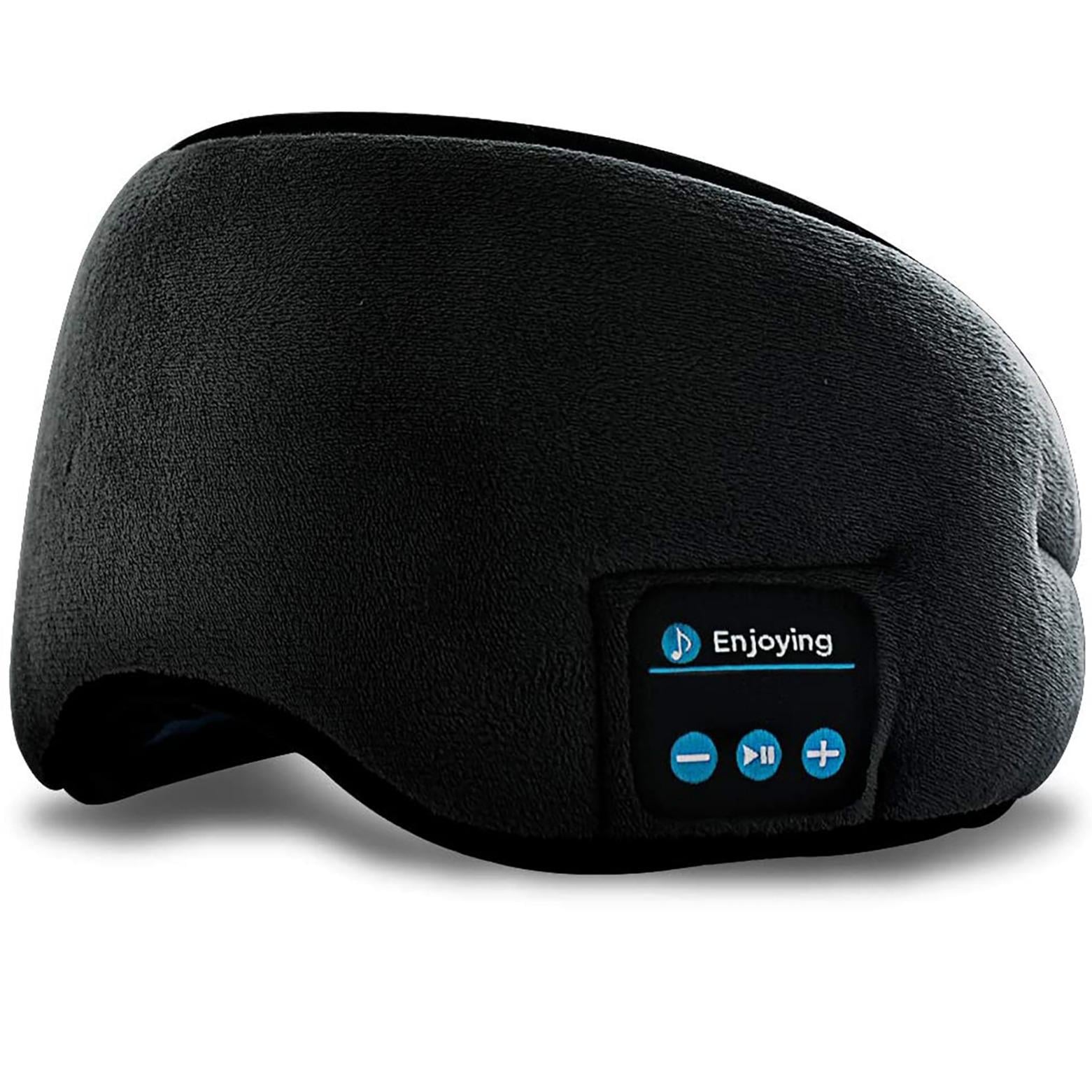 Маска для сна с Bluetooth музыкальная ночная мягкая дышащая GDragon Черная (59_1_0_1) Маска для сна с Bluetooth музыкальная ночная мягкая дышащая GDragon Черная (59_1_0_1)