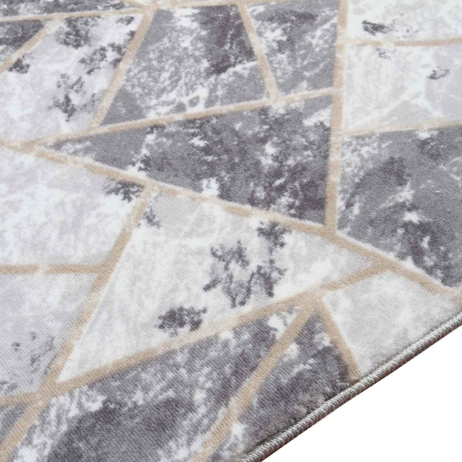 Ковер на силиконовой основе противоскользящий DAKARIA Soft Run 6031G 2x2 м Серый (00-00020762) - фото 10 Ковер на силиконовой основе противоскользящий DAKARIA Soft Run 6031G 2x2 м Серый (00-00020762) - фото 10