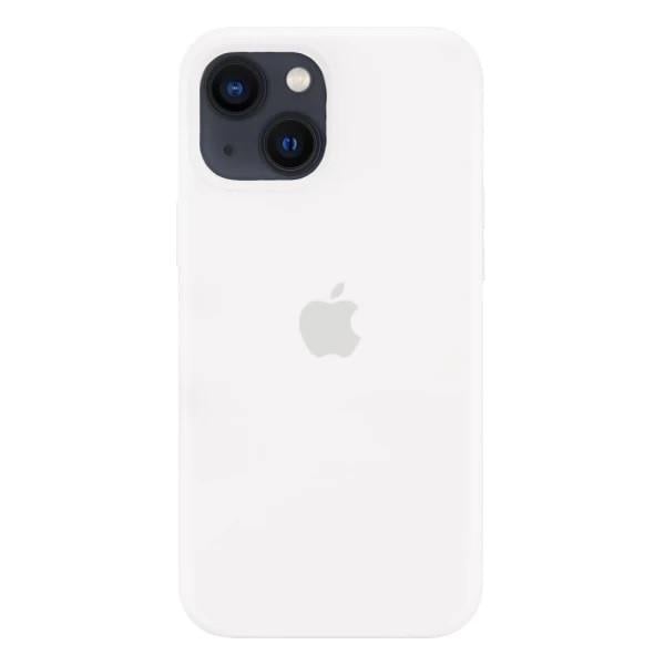 Силиконовый Чехол Накладка Silicone Case для iPhone 13 White